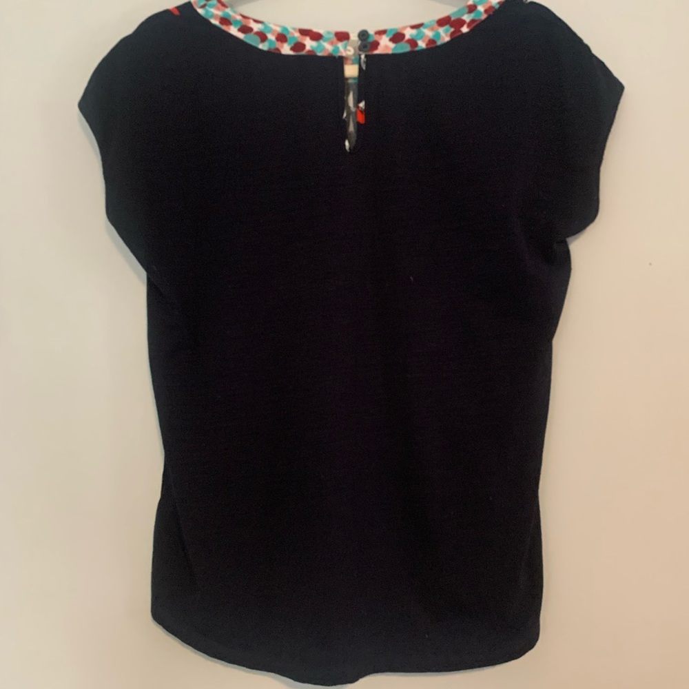 Anthropologie Porridge‎ Petani Pocket Sailboat Nautical Tee Size Small - Picture 5 of 12